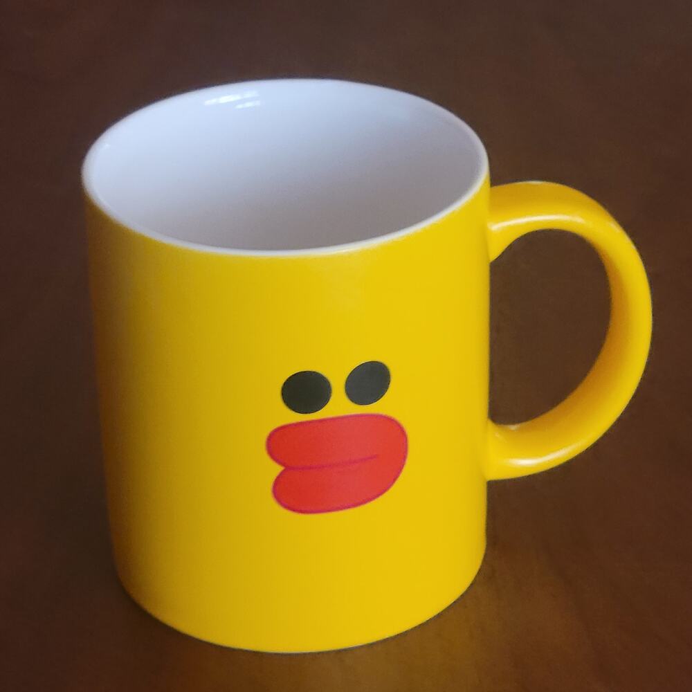 LINE FRIENDS Sally Mug Cute Coffee Cup Korea Official Character Mug 11oz